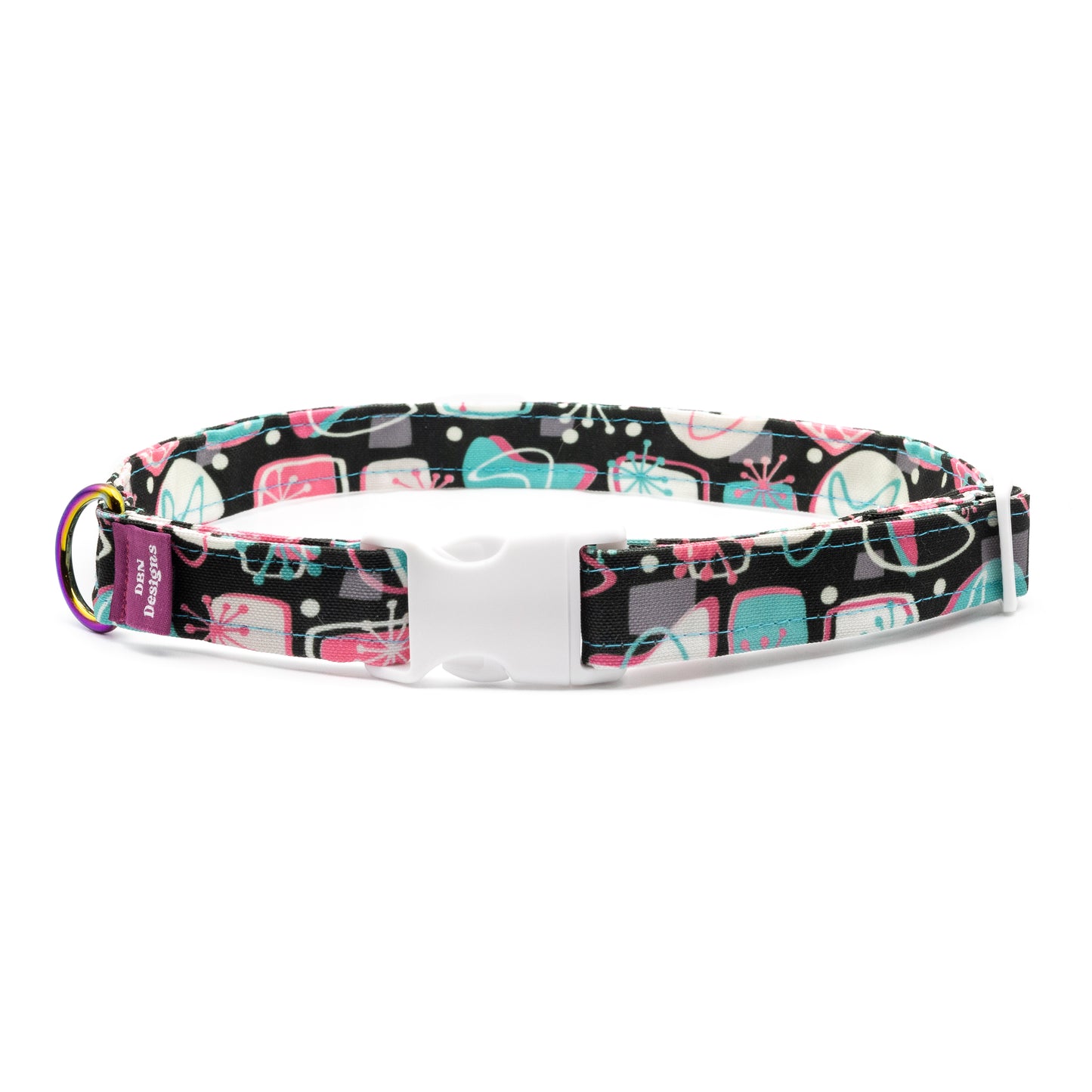 Retro Bloom Dog Collar