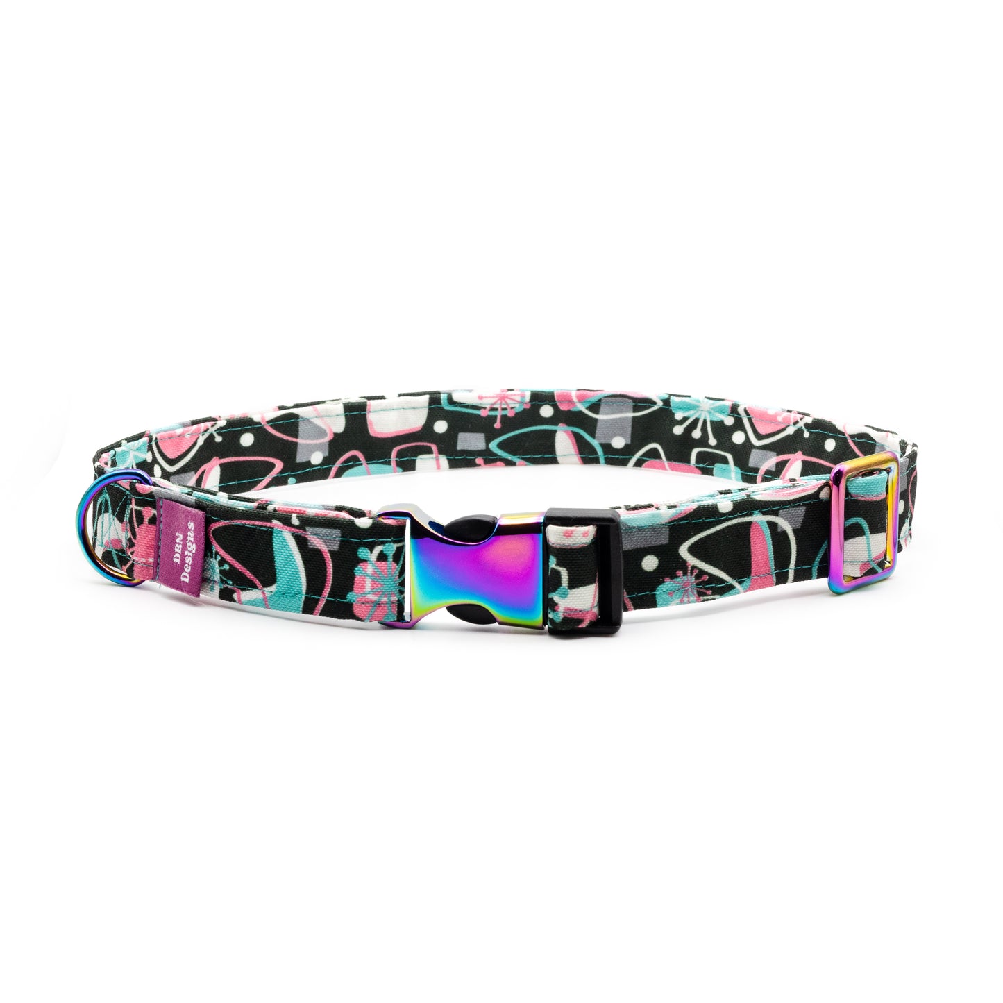 Retro Bloom Dog Collar