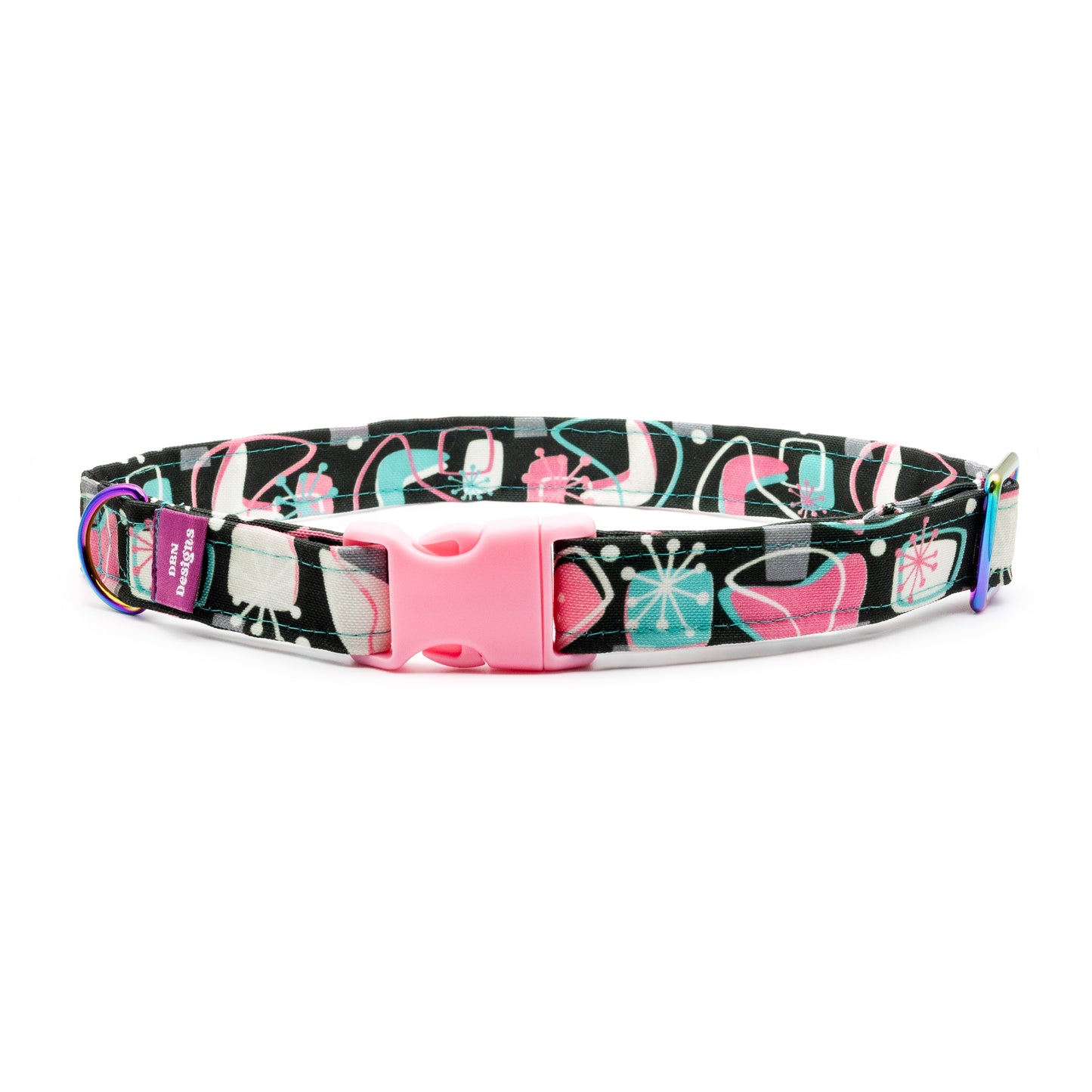 Retro Bloom Dog Collar