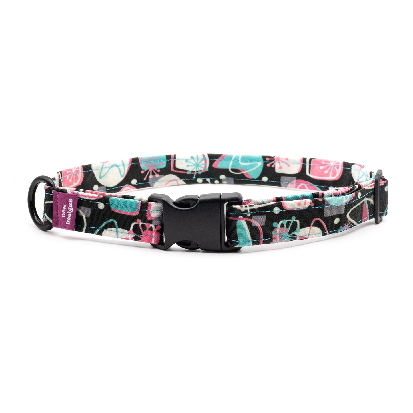 Retro Bloom Dog Collar