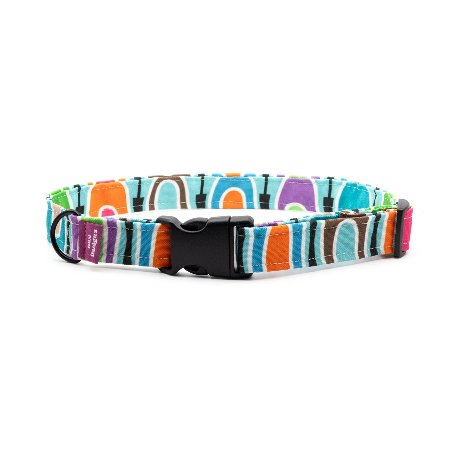 Mod Mosaic Dog Collar
