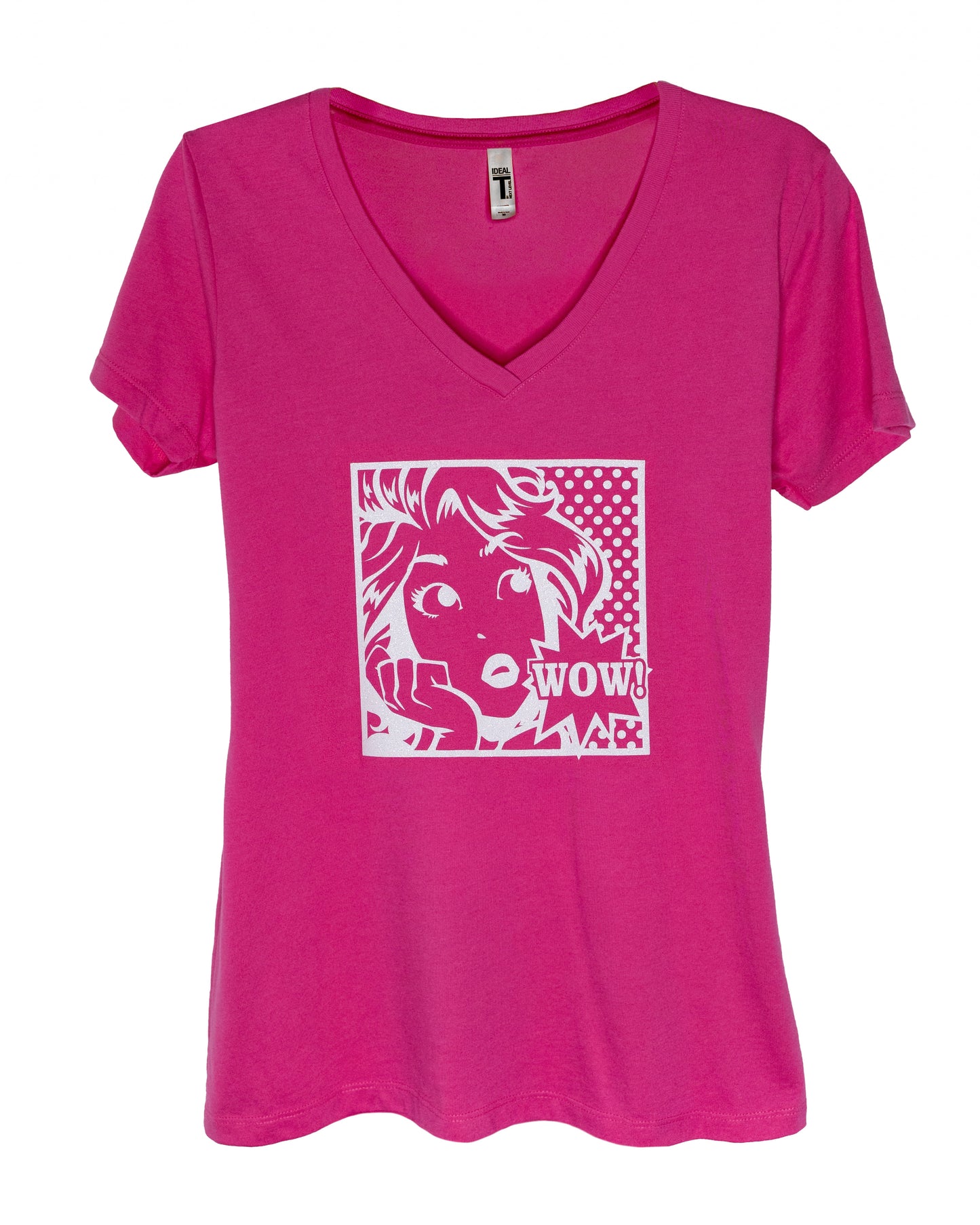 T-shirt - Wow! applique