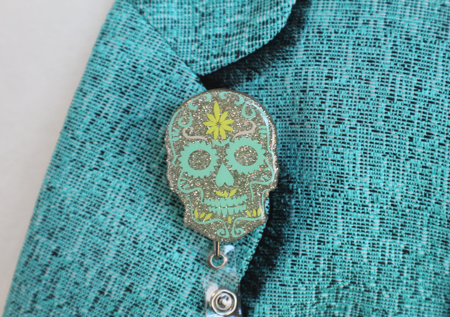 Sugar Skull Badge Reel