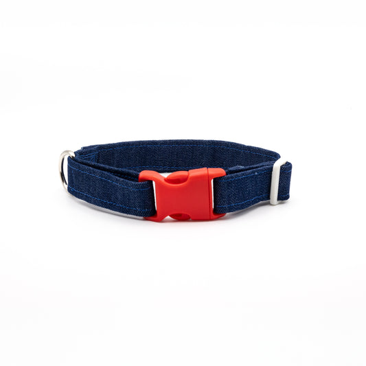 Denim Dog Collar