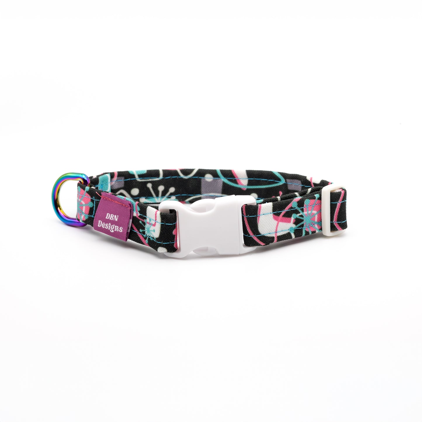 Retro Bloom Dog Collar