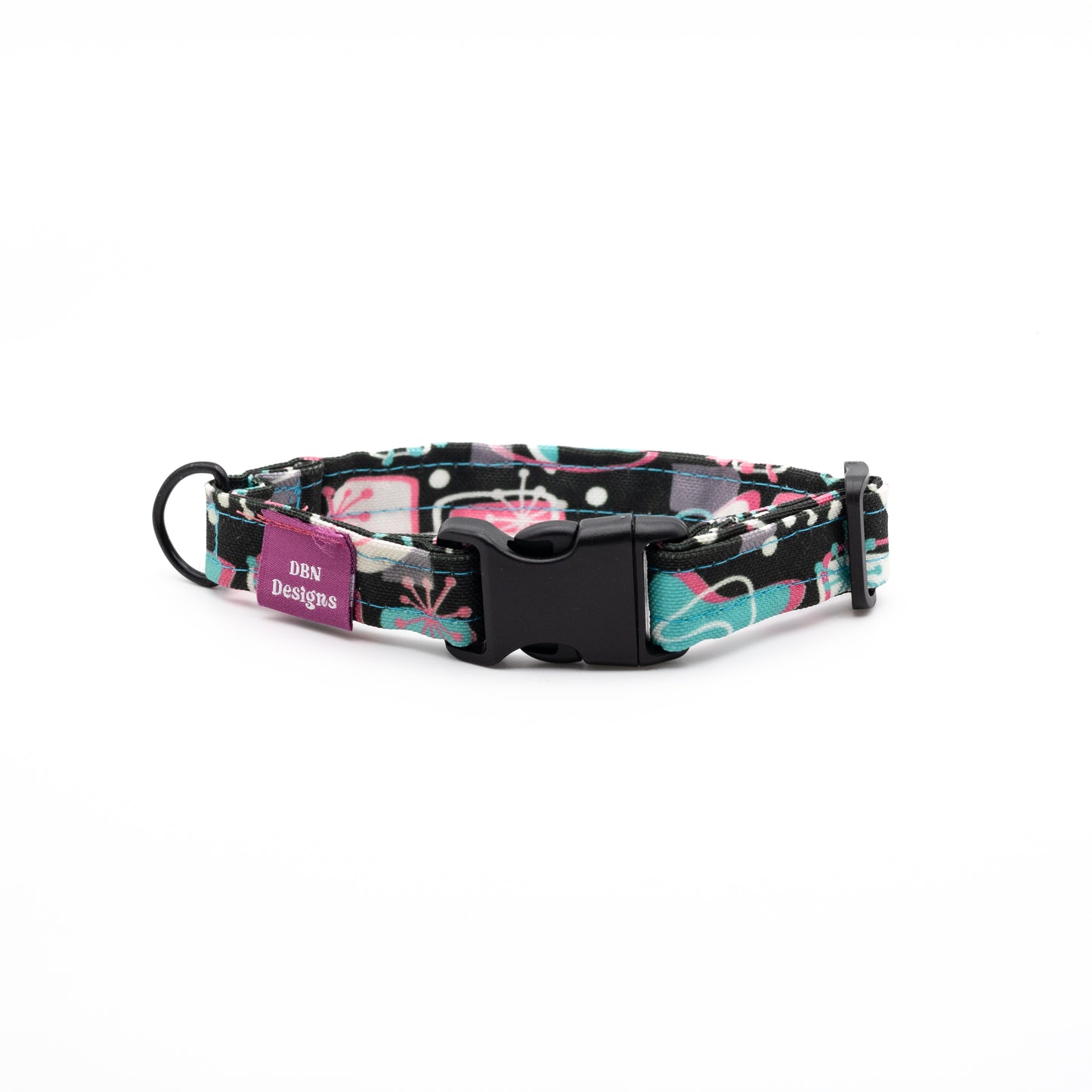 Retro Bloom Dog Collar