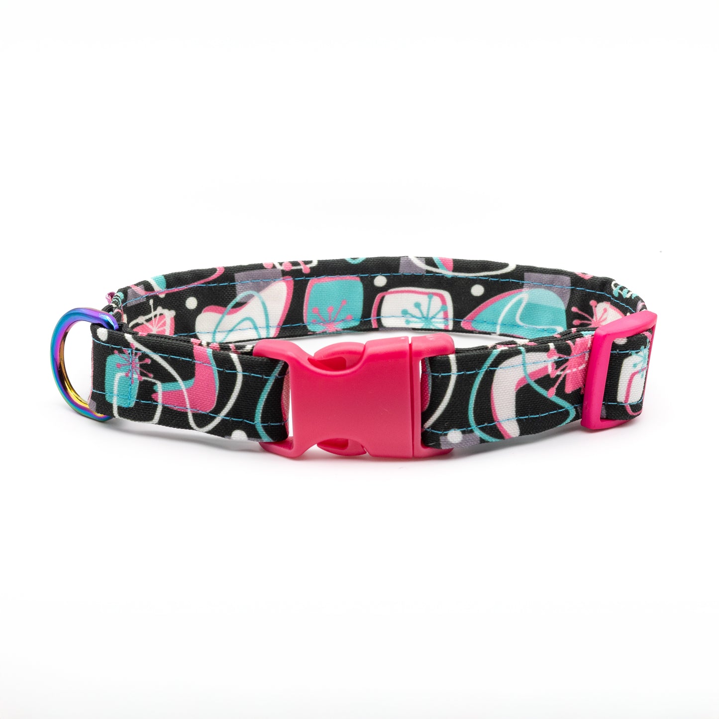 Retro Bloom Dog Collar