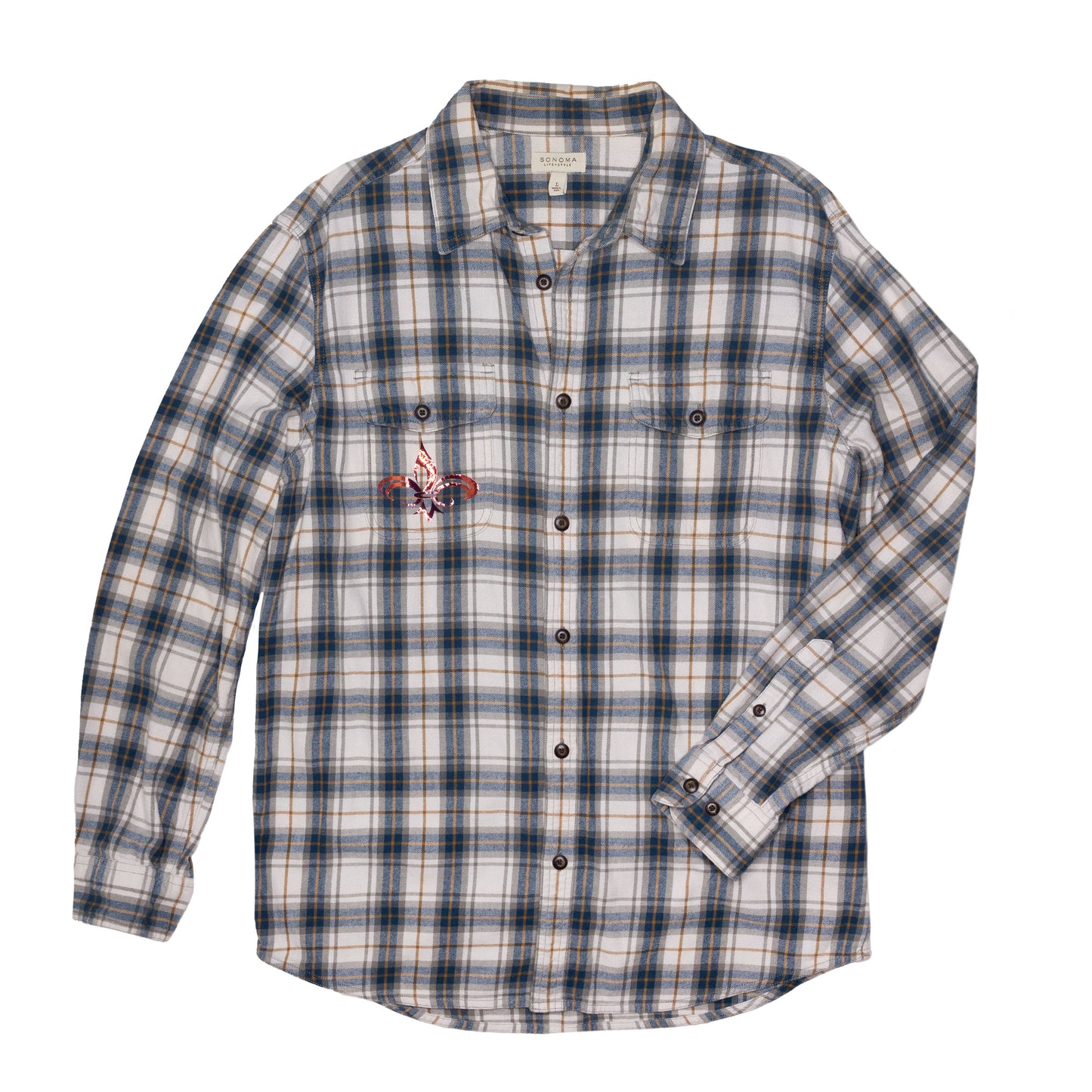 Sonoma Life + Style Flannel Shirt - size L