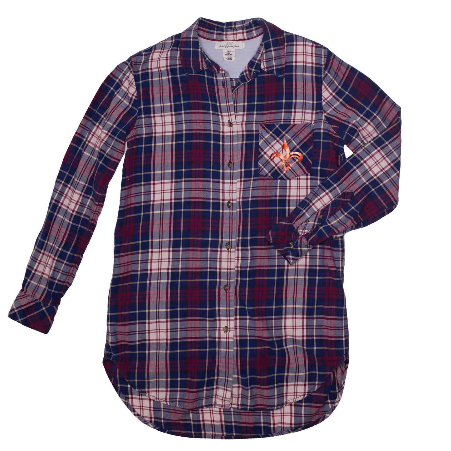 L.O.G.G. Flannel Shirt - size 8