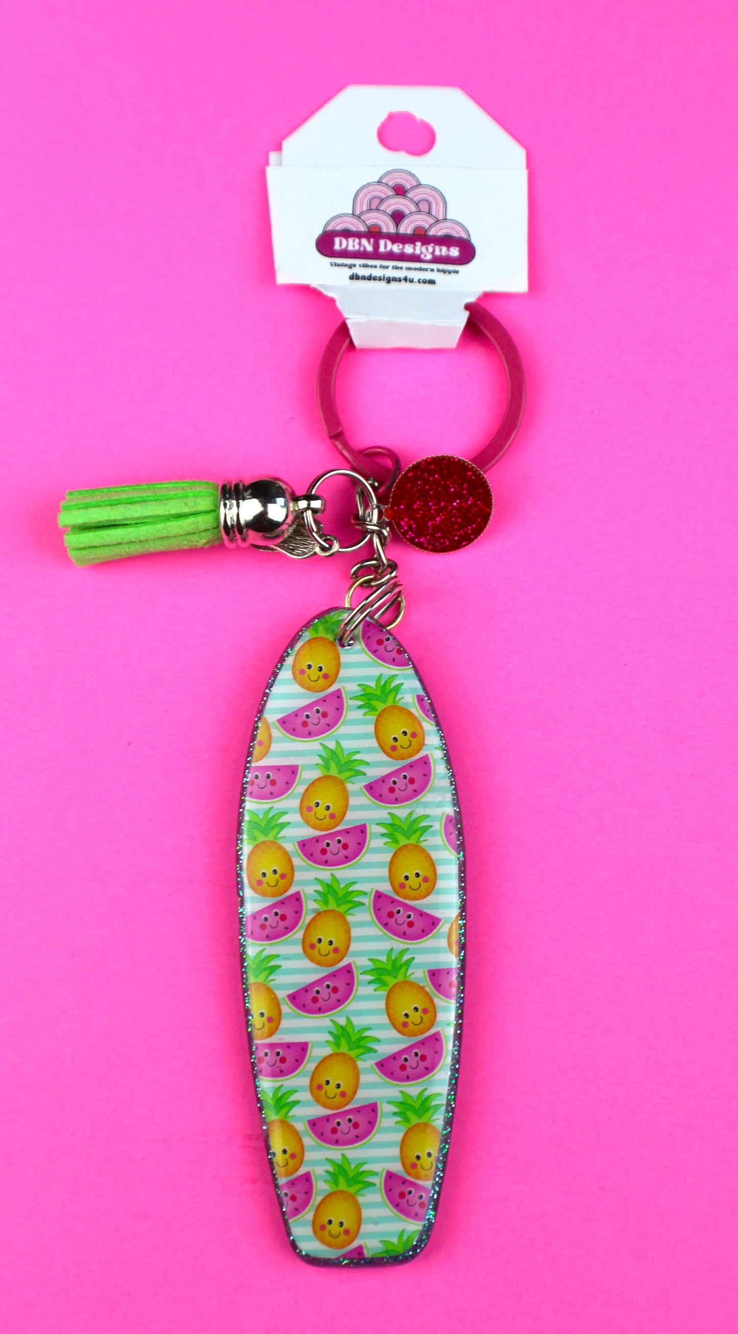 Surf Board Keychain