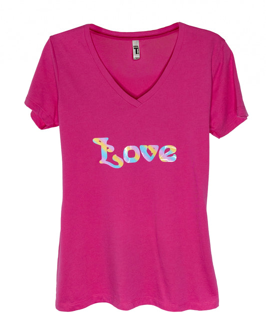 T-shirt - Love applique