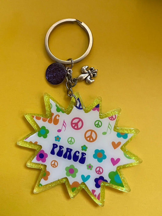 Keychain Bam- yellow