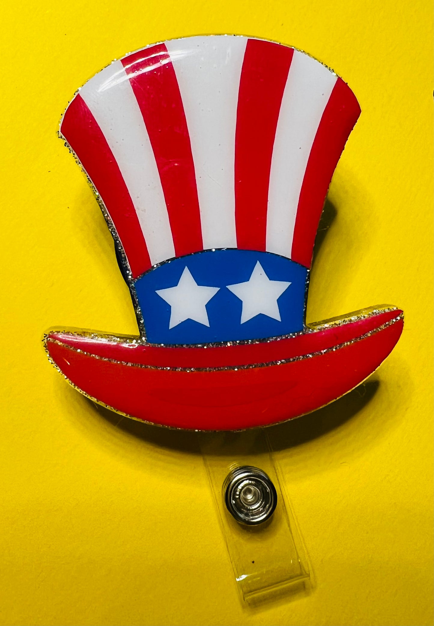 Badge Reel Uncle Sam